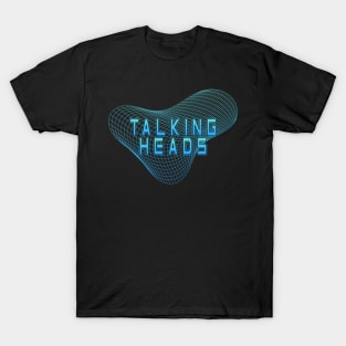 Geometric Line Talking Heads T-Shirt